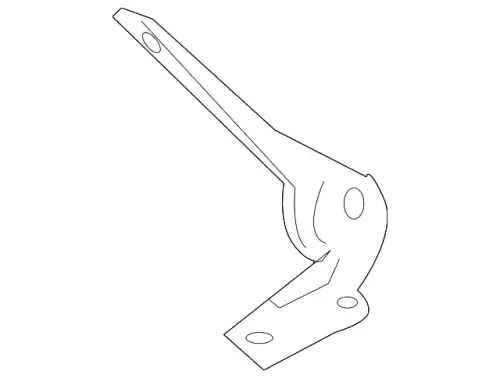  ПЕТЛЯ КРЫШКИ 8P0823301B VAG