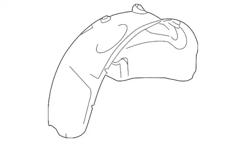 Подкрылок VAG 7L6809962N