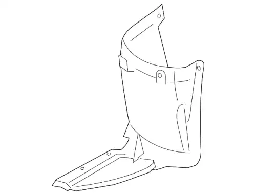 Подкрылок VAG 8P0821191C