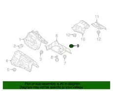 N 90899502 Подкладная шайба VAG