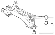 Подрамник 5N0505235AF VAG