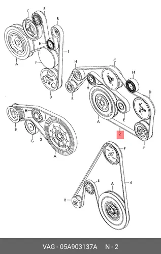 VAG 05A903137A