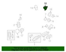 Предохранительный выключатель 8R2962108A V10 VAG