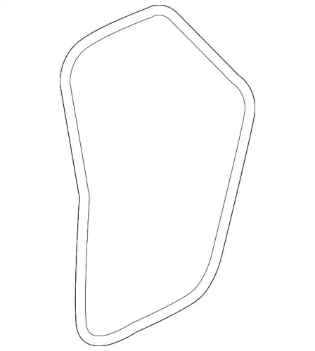Уплотнитель двери VAG 8U0833721A