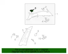  ПРУЖИННЫЙ ЗАЖИМ 5N0880385 VAG