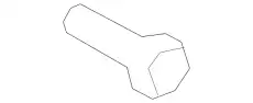 06A145541J ПУСТОТЕЛЫЙ БОЛТ VAG