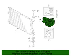Расширительный бачок VAG 4H0121403G