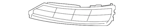 Решетка бампера VAG 4H0807679R T94