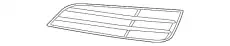  (8 ГР.), (AUDI), РЕШЕТКА 4H0807680M T94 VAG