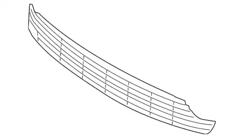 Решетка бампера VAG 3C8853677G 041