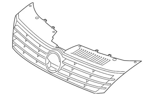 Решетка радиатора VAG 3C8853651AARYP