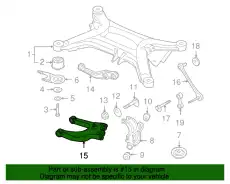 4E0511512F PЫЧАГ ПОДВЕСКИ VAG