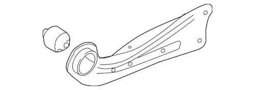 Рычаг подвески VAG 5Q0505224D