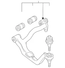 Рычаг подвески VAG 701407022C