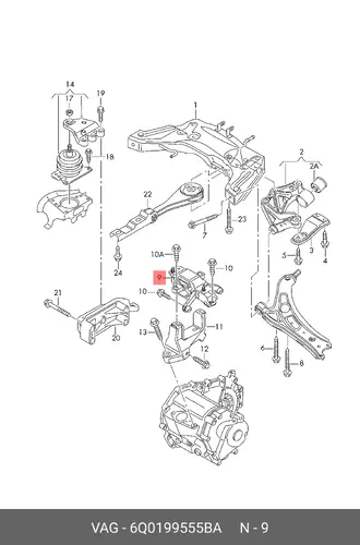 6Q0199555BA VAG