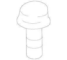  ВИНТ САМОНАРЕЗ. С ВНУТР. TORX N 10633702 VAG