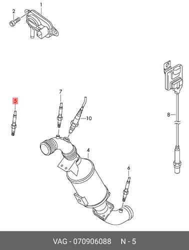 ДАТЧИК 070906088 VAG