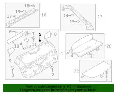  8R0807180, Скоба крепления VAG