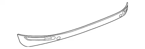 VAG,Спойлер 7P6 807 521 AGRU