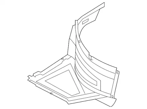 Подкрылок VAG 4G8853888C