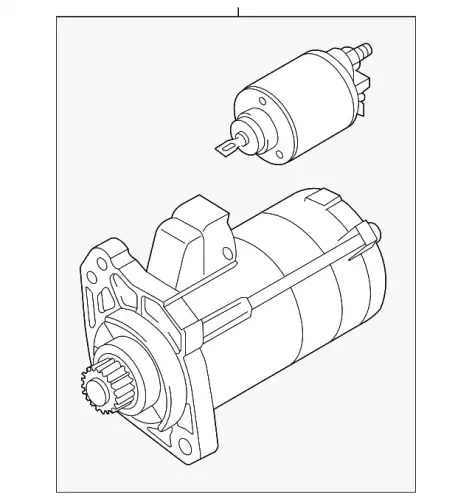 Стартер VAG 06H911024B
