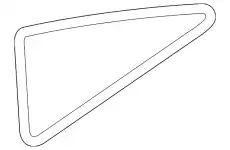 Стекло боковое 8J8845299B NVB VAG