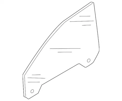 Стекло двери 4L0845202 VAG