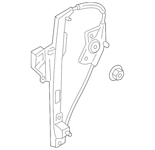 8U0839461 СТЕКЛОПОДЪЕМНИК VAG