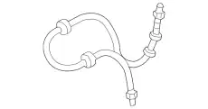 VAG,Шланг тормозной 4G0 611 707 J