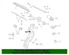 Кольцо уплотнительное автомобильное VAG 8E0955465B