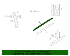 8U0839478 МОЛДИНГ VAG