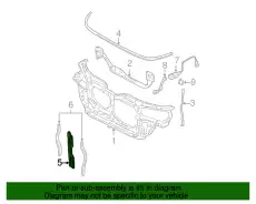  УПЛОТНИТЕЛЬ 3B0121331 VAG