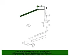  (8 ГР.), (VW), УПЛОТНИТЕЛЬ ДВЕРИ 3B0837477C B41 VAG