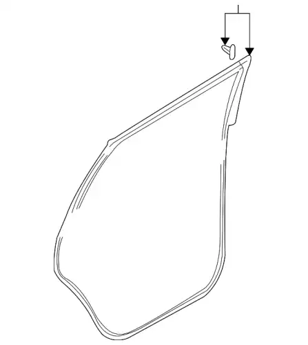 Уплотнитель двери VAG 4L0839912