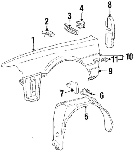 D 486020A5 .Уплотнительная лента VAG