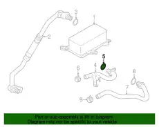  WHT-002543 VAG, КОЛЬЦО УПЛОТНИТЕЛЬНОЕ РЕЗИНОВОЕ ДЛЯ Л/А, ГЕРМАНИЯ