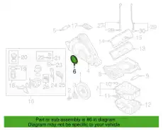 07Z103051 УПЛОТНИТЕЛЬНОЕ КОЛЬЦО ВАЛА VAG