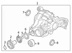  0AB525596B УПЛОТНИТЕЛЬНОЕ КОЛЬЦО ВАЛА VAG