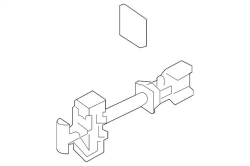 5G4839249A Фиксатор двери VAG