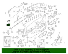 Фонарь 4G0947355B VAG