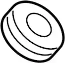 N 0116964 Шайба VAG