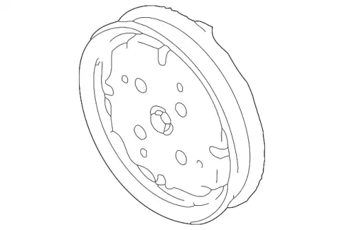 ШКИВ 1K0820812B VAG