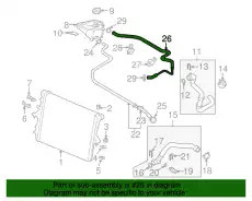  Шланг сист 7L6122109E VAG