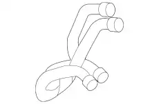  Шланг системы охлаждения 7L0122073AC VAG