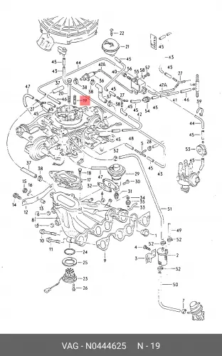  ШПИЛЬКА VAG N 0444625