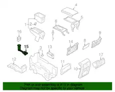 Штепсельный разъем 3C0919299 VAG