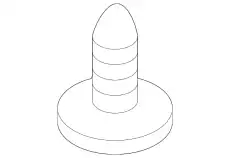  ШТИФТ, ЗАЖИМНОЙ 8E0805121B VAG