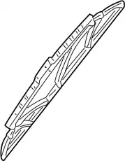 Щетка стеклоочистителя 357955425D VAG