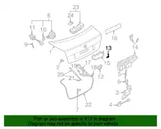  ФИКСАТОР 3B0862247A VAG