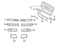  (AUDI), ЭМБЛЕМА AUDI 8P0853605 VAG